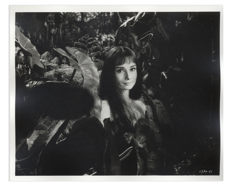 Audrey Hepburn Personally Owned Production Still From ''Green Mansions''